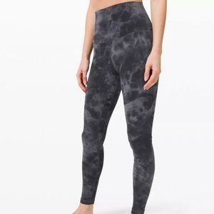 LuluLemon Diamond Dye Pitch Grey Graphite Grey Leggings